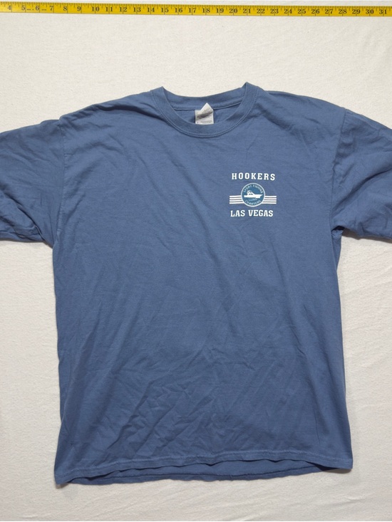 Gildan Other - Las Vegas hookers comedy graphic  Short Sleeve T-Shirt - Blue